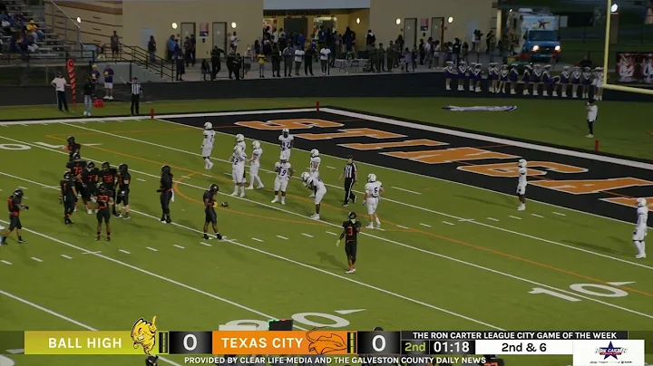 The Ron Carter League City Game of the Week Ball High School at Texas City Stings