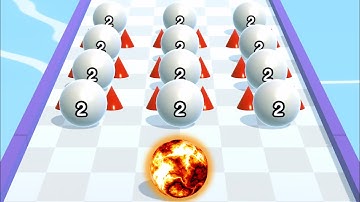 BALL RUN 2048 🎱💕- All Levels Gameplay Walkthrough Android, iOS v.17