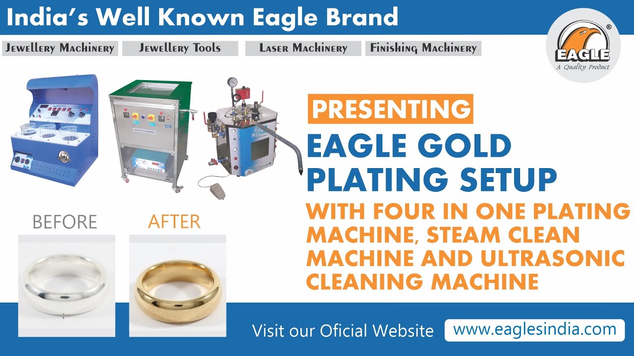 24 kt Gold Plating Machine #electroplating #electroforming  #newbusinessideas #immitationjewellery 