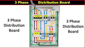 3 Phase Distribution Board
