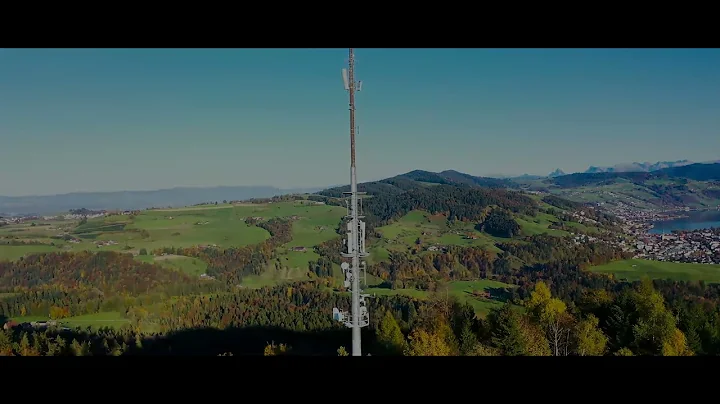 Drone footage of Switzerland "Zugerberg"