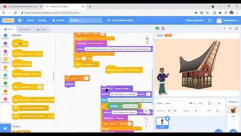 Tutorial Games Tebak Provinsi Rumah Adat menggunakan Scratch
