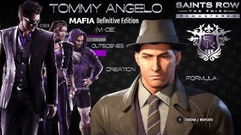 Saints Row 3 Remastered - Tommy Angelo {M-DE) + (creation formula & cutscenes)