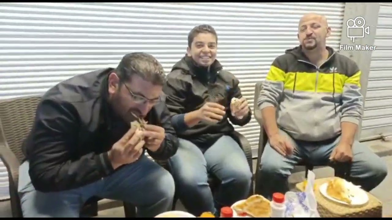 #تحدي الاكل الشعبي #اربيل واحتفالات رأس السنة🌲🎉