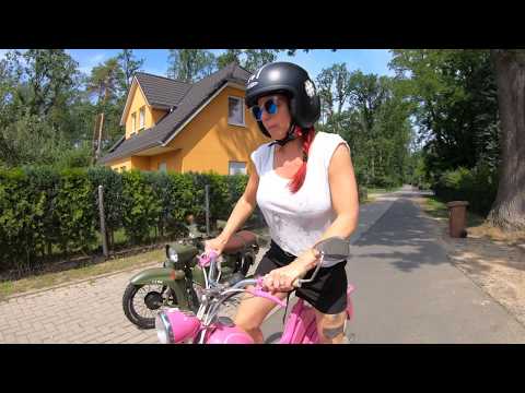 Simson SR2 || Fahrschule mit Claudy || Teil 2