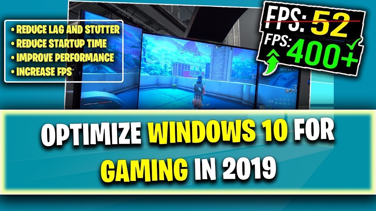#optimize how to customize your windows for gaming with max fps rate ...