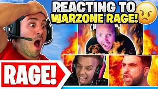 Reacting To The WORST Warzone Rage..😯