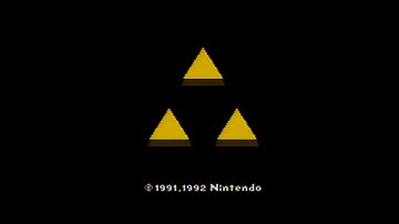 Zelda : A Link to The Past -- glitched save file