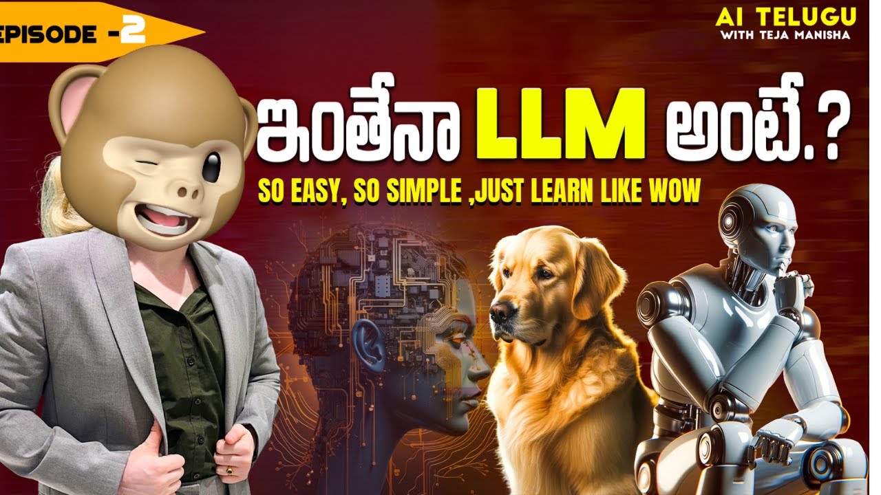 LLM AI TELUGU LO teluguaicommunity YouTube LLM AI TELUGU LO teluguaicommunity YouTube
