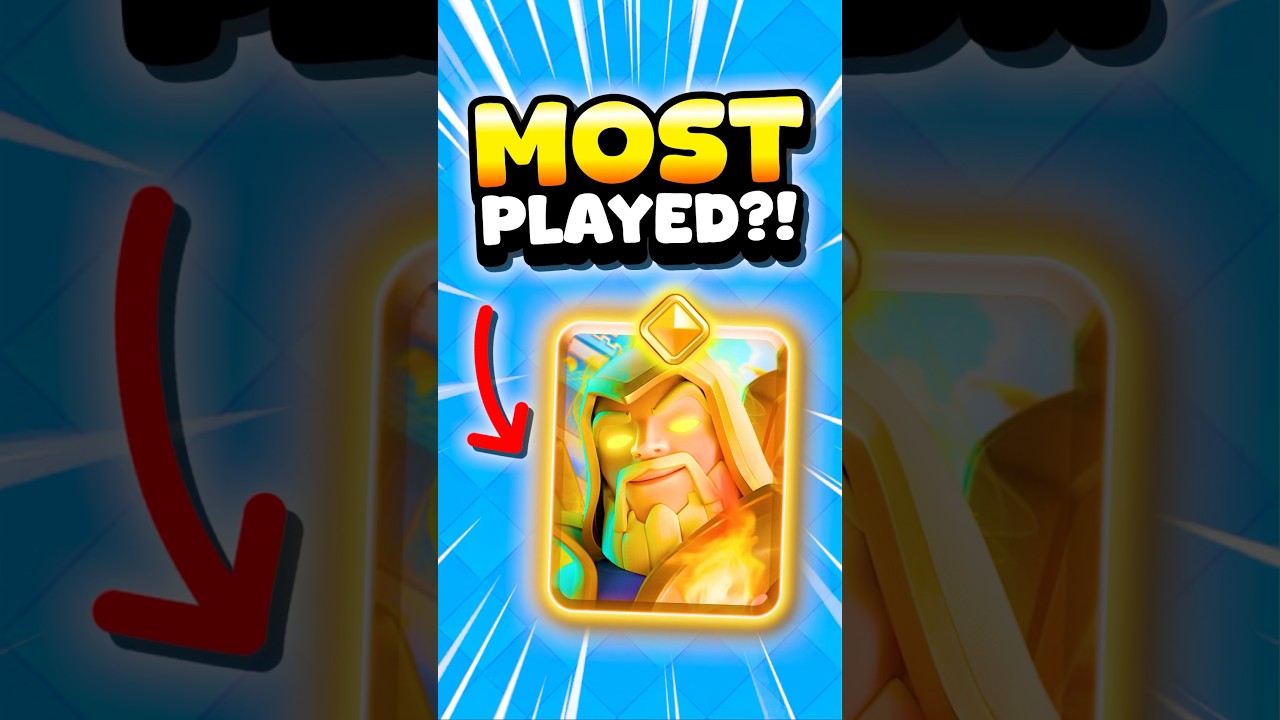 What is The MOST USED Hero in Clash Royale?