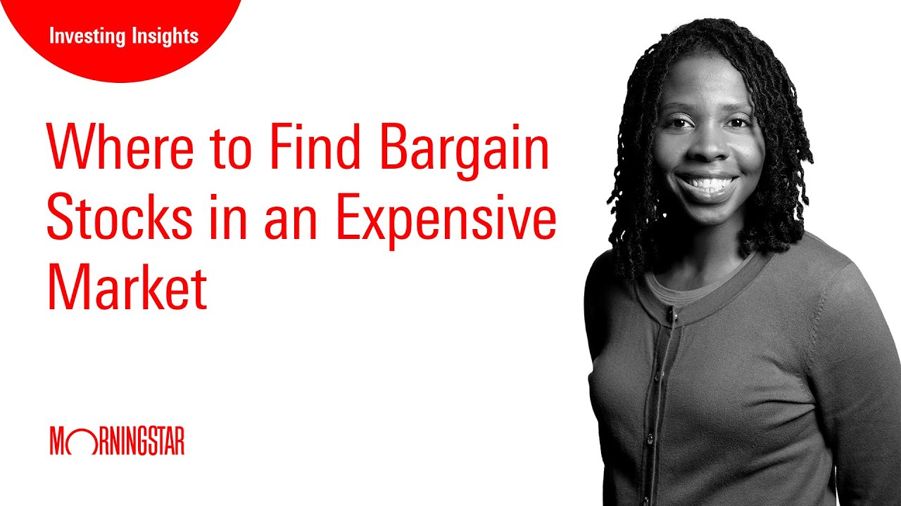 Where to Find Bargain Stocks in an Expensive Market