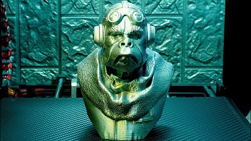 Another Level 3D Print Timelapse #48 [ Kuiil @ iczfirz Studio ] Starwars support free remix blender