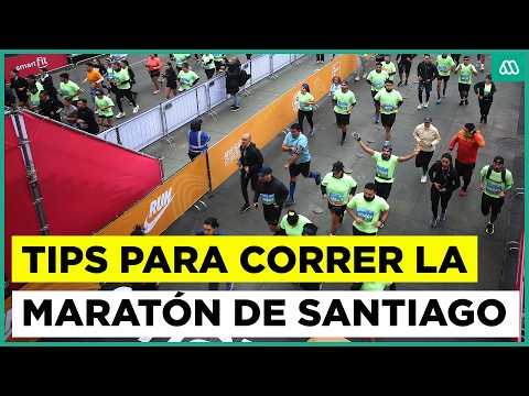 Consejos para correr la maratón de Santiago sin lesiones