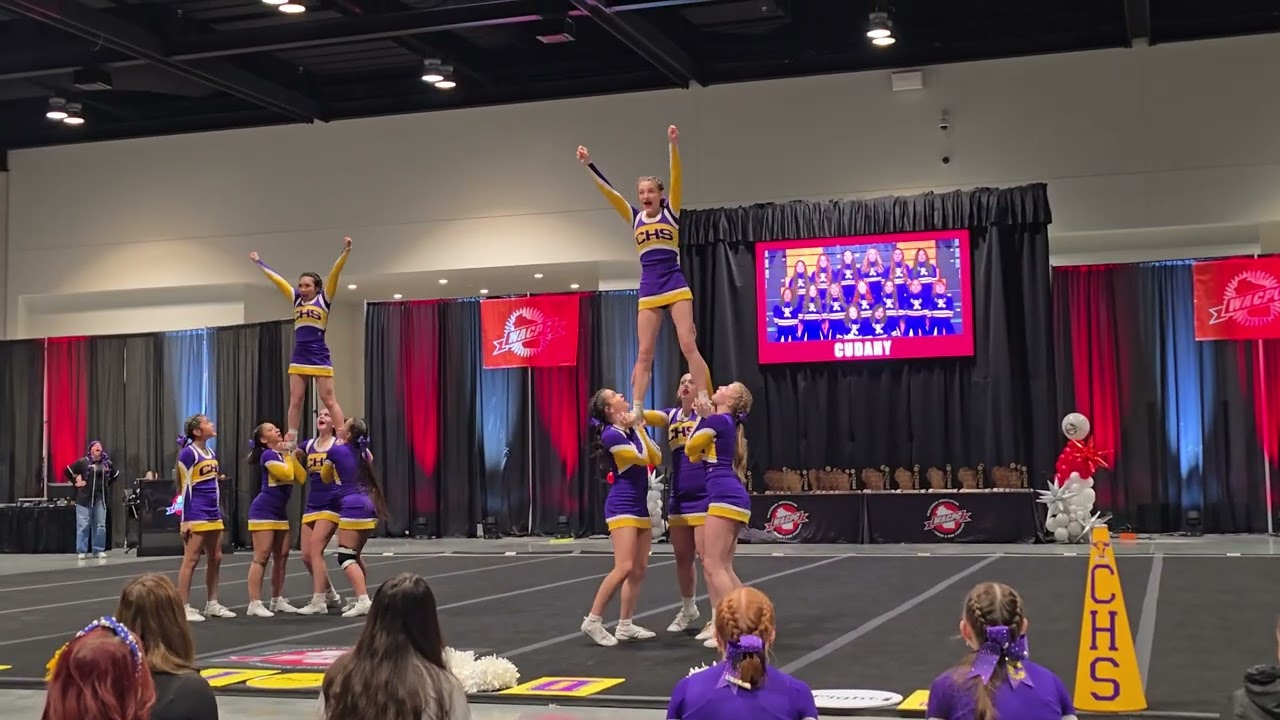 Cudahy Varsity Cheer Non Tumble at State. 02.21.26