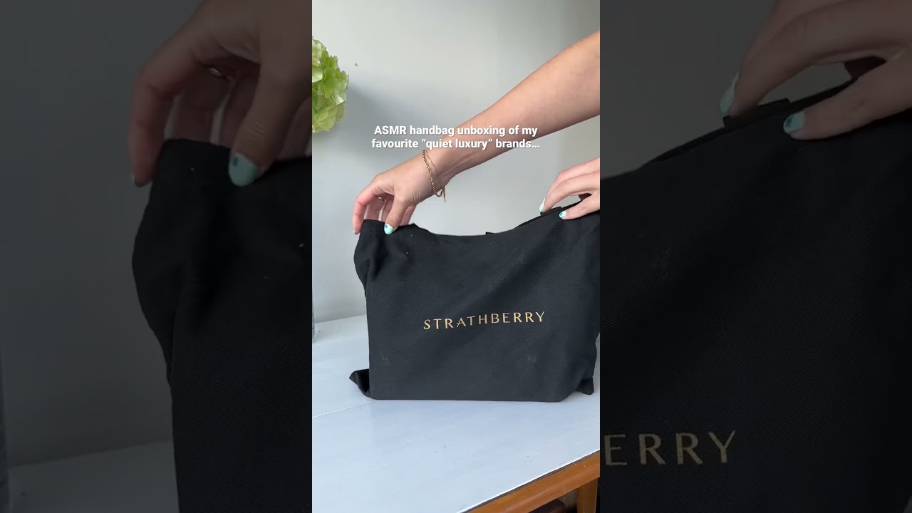 Strathberry Nano Tote - Unboxing and Review a month later - What fits - Mod  Shots 