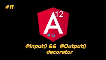 @Input() And @Output() Decorator In Angular in Hindi