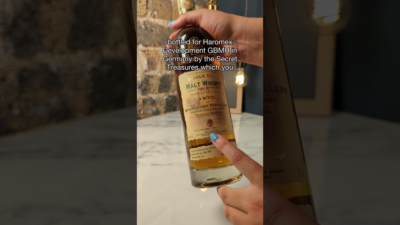 Rare Gem Alert: This Springbank Is Rarely Available In The UK | Mark Littler 