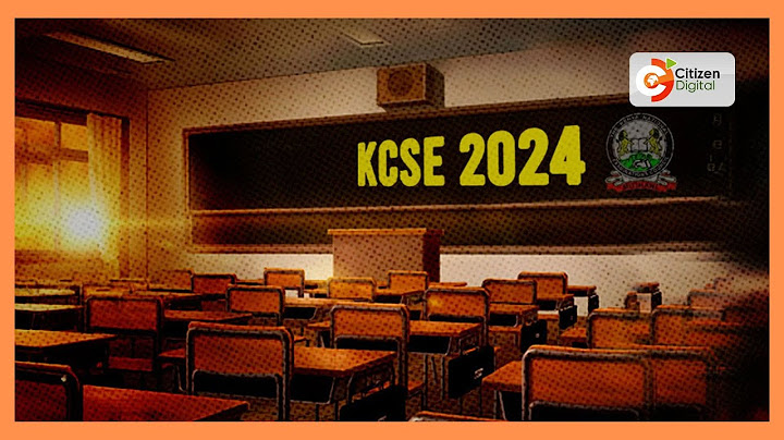 Wanafunzi bora KCSE 2024