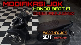 MODIFIKASI JOK HONDA BEAT Fi full latex