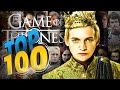 Top 100 game of thrones characters