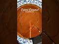 How to make crème caramel at home #short #recipe #shorts #baking #dessert #food #youtubeshorts
