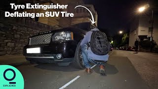 As Politicians Dither on Climate, Activists ‘Fight Back’ by Deflating SUVs