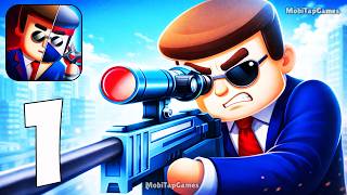 Mr Bullet 3D – Epic Spy Puzzle Shooter Gameplay (iOS, Android) screenshot 4