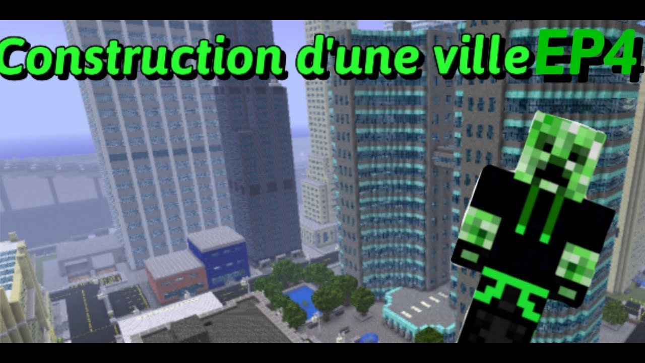 Construction d'une ville |Épisode 4| Minecraft PS4 - YouTube