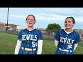 Hannah Hines and Lylianna Sobocinsk talk about Hammonton's comeback win