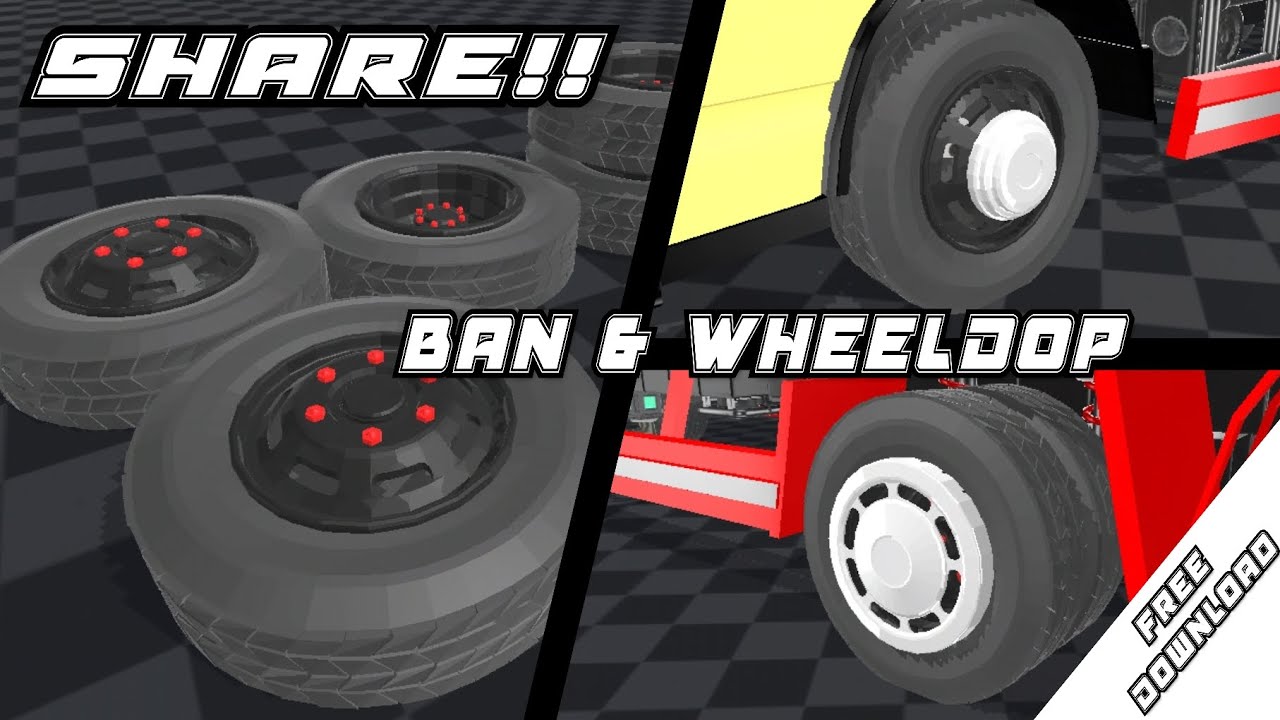 Share!! Mod Ban V2 & WheelDop 2Varian Terbaru Evertech Sandbox #evertechsandbox