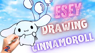 How to Draw Cinnamoroll from Squishmallows | Easy Step-by-Step Cinnamoroll Drawing Guide