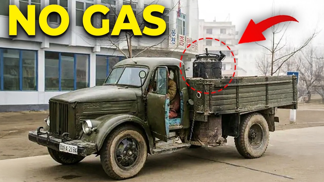 How North Korean Trucks Run on Wood
