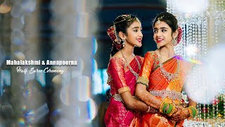 Mahalakshmi & Annapoorna Half Saree Ceremony Promo | Team Epics | Wedding Photography | Videography