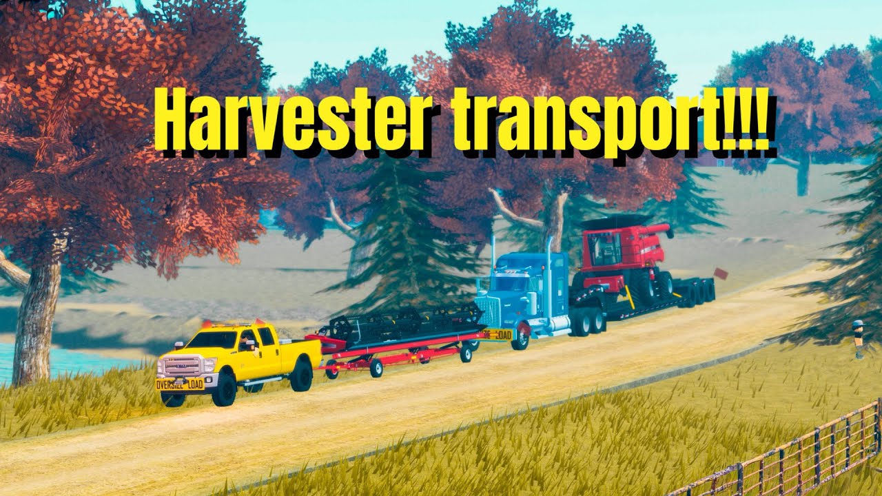 Harvester transport 