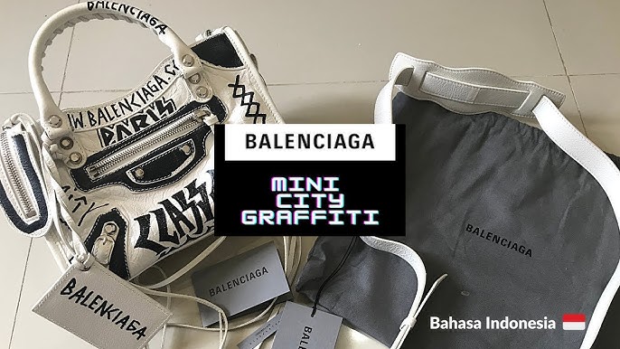 BALENCIAGA GRAFFITI CITY SMALL BAG UNBOXING & Q&A 