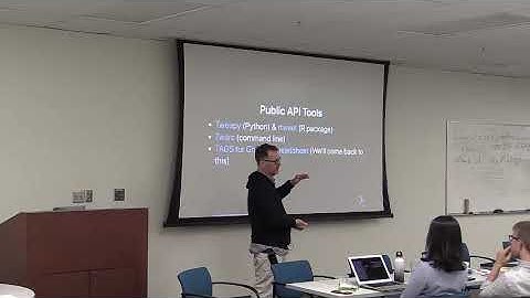 SICSS 2019 - Tim Dennis Data Sources for Computational Social Sciences