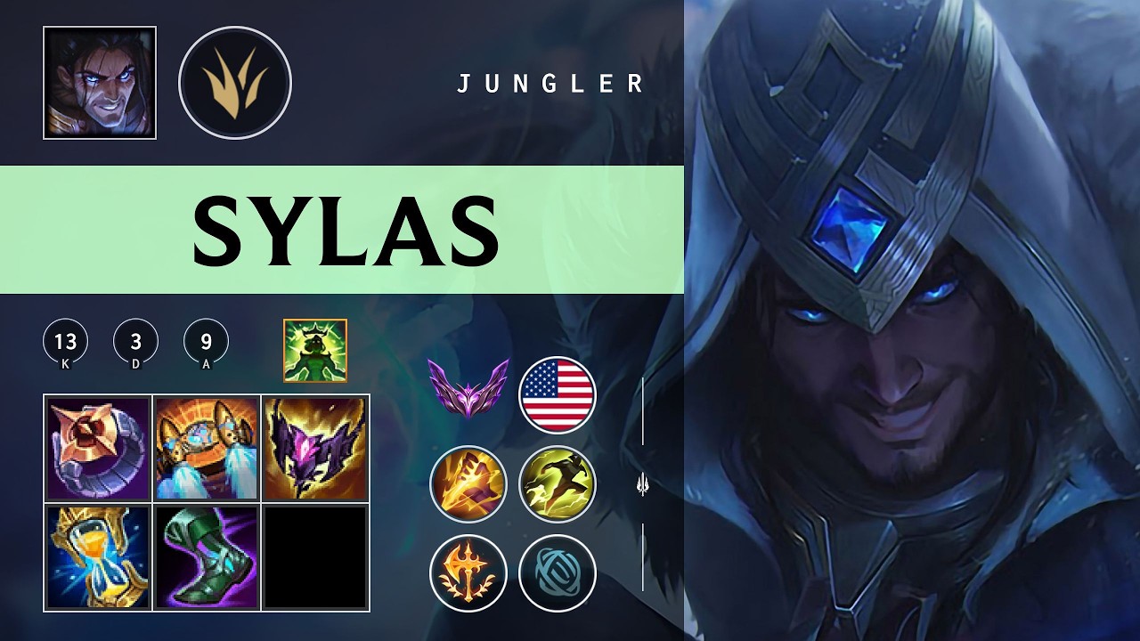 Sylas Jungle vs Zyra - NA Master Patch 26.03