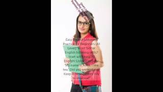 Easy English Listening Practice for Beginners (A1 Level)#EnglishForBeginners #EasyEnglish
