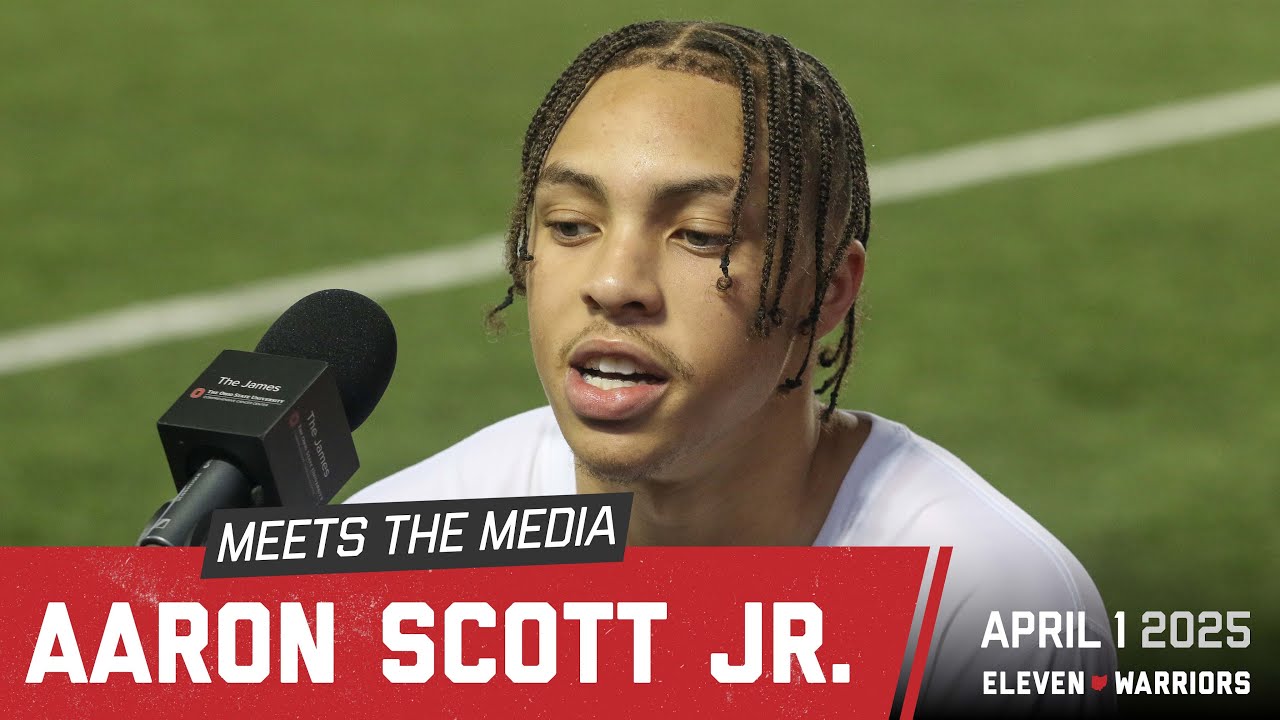 Aaron Scott Jr. says the competition between Ohio State's CB is intense, goes over his spring