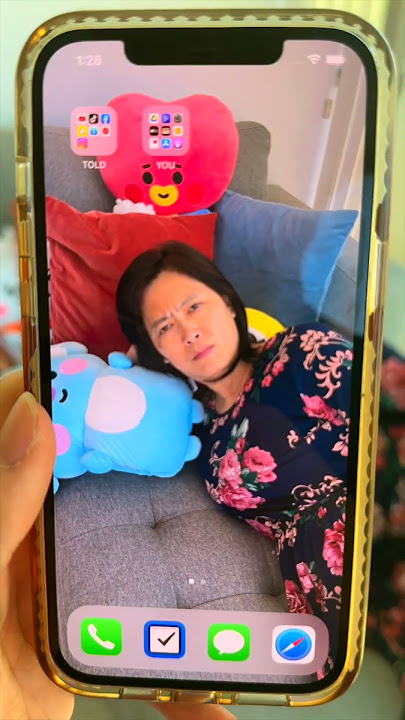 DON'T TOUCH MOM'S PHONE 😡