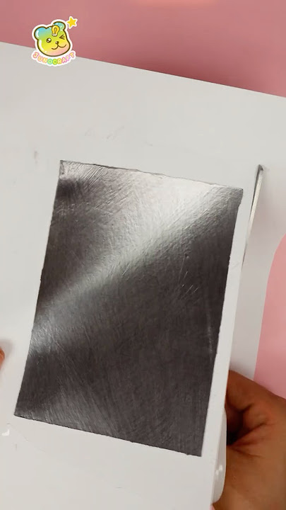 ✏️Making a Mirror with a Pencil in 5 Minutes
