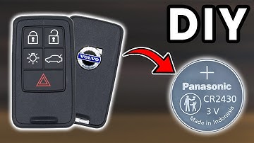 DIY 2008-2017 Volvo XC60 Key Fob Battery Replacement | How To Replace Volvo XC60 Batteries