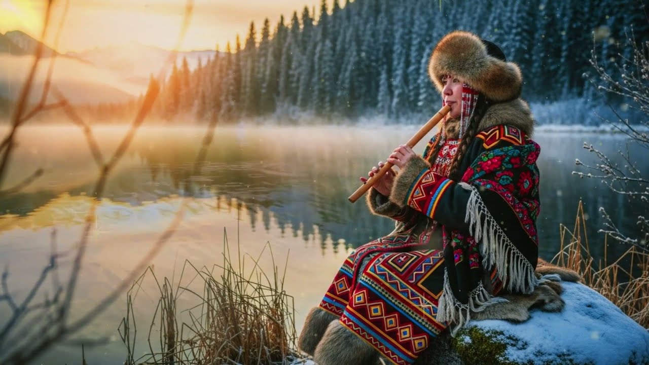 Siberian Flute and Harp for Mental Calm ☁️ Experience Total Relaxation