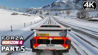 Forza Horizon 4 Gameplay Walkthrough Part 5 - PC 4K 60FPS No Commentary