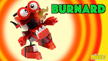 Lego mixels #6: Burnard / Lego stop motion animation build