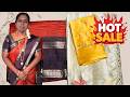 Mega Trending Sarees🔥Just Rs.399 Only Tiger Silk Rusty Orange Floral Saree 🔥Hurry &amp; Buy Now