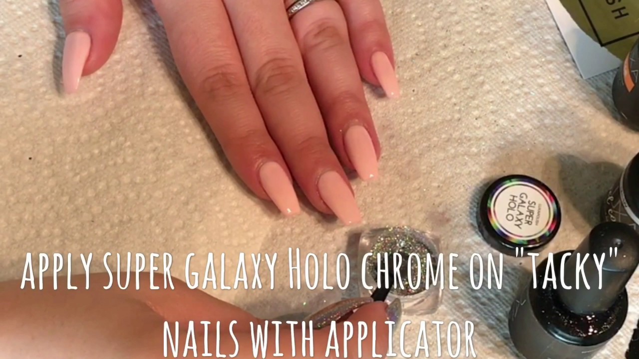 Super Galaxy Holo Nails