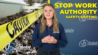 Empowering Safety: Understanding Stop Work Authority