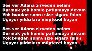 Ses ver adana zirveden selam (Lyrics Video)