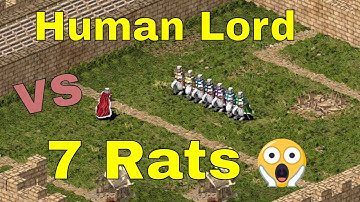Can Human Lord Beat 7 Rats? (Lords Battle) | Human Lord Vs 7 Rats | Stronghold Crusader